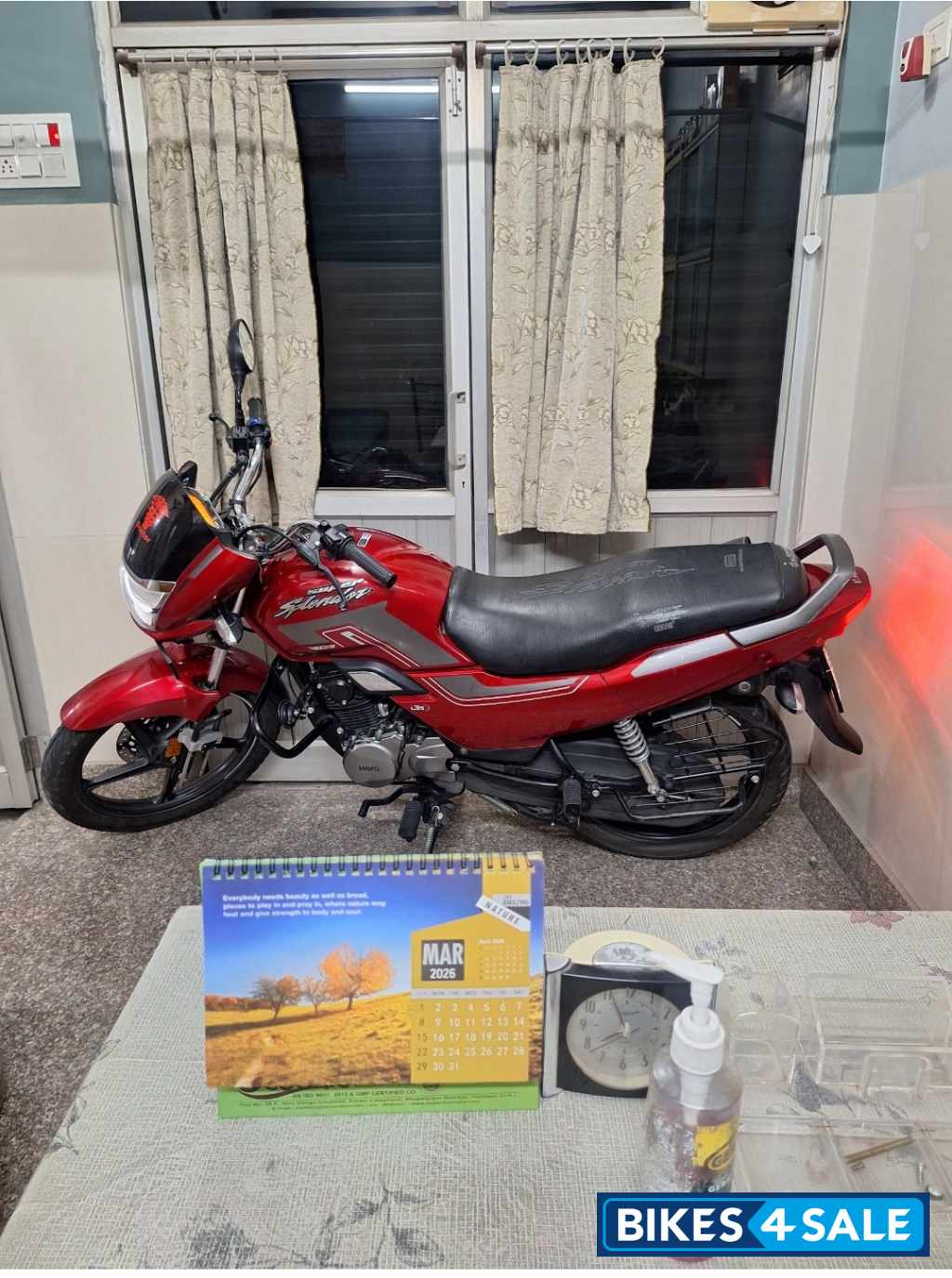 Candy Blazing Red Hero Splendor Plus XTEC 2.0