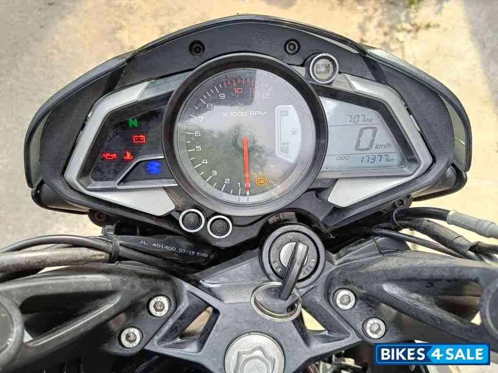Black With Grey Bajaj Pulsar NS200