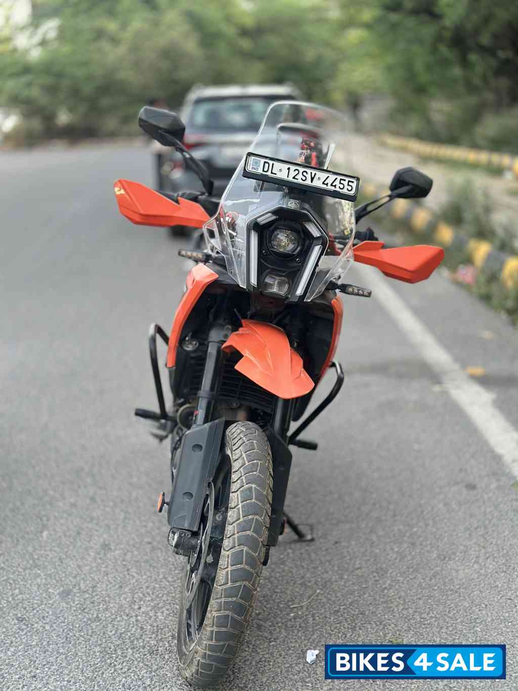 Orange KTM 390 Adventure X 2025