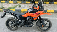Orange KTM 390 Adventure X 2025