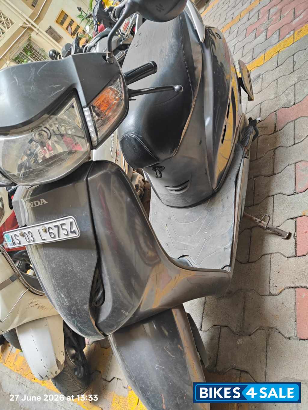 Grey Honda Activa