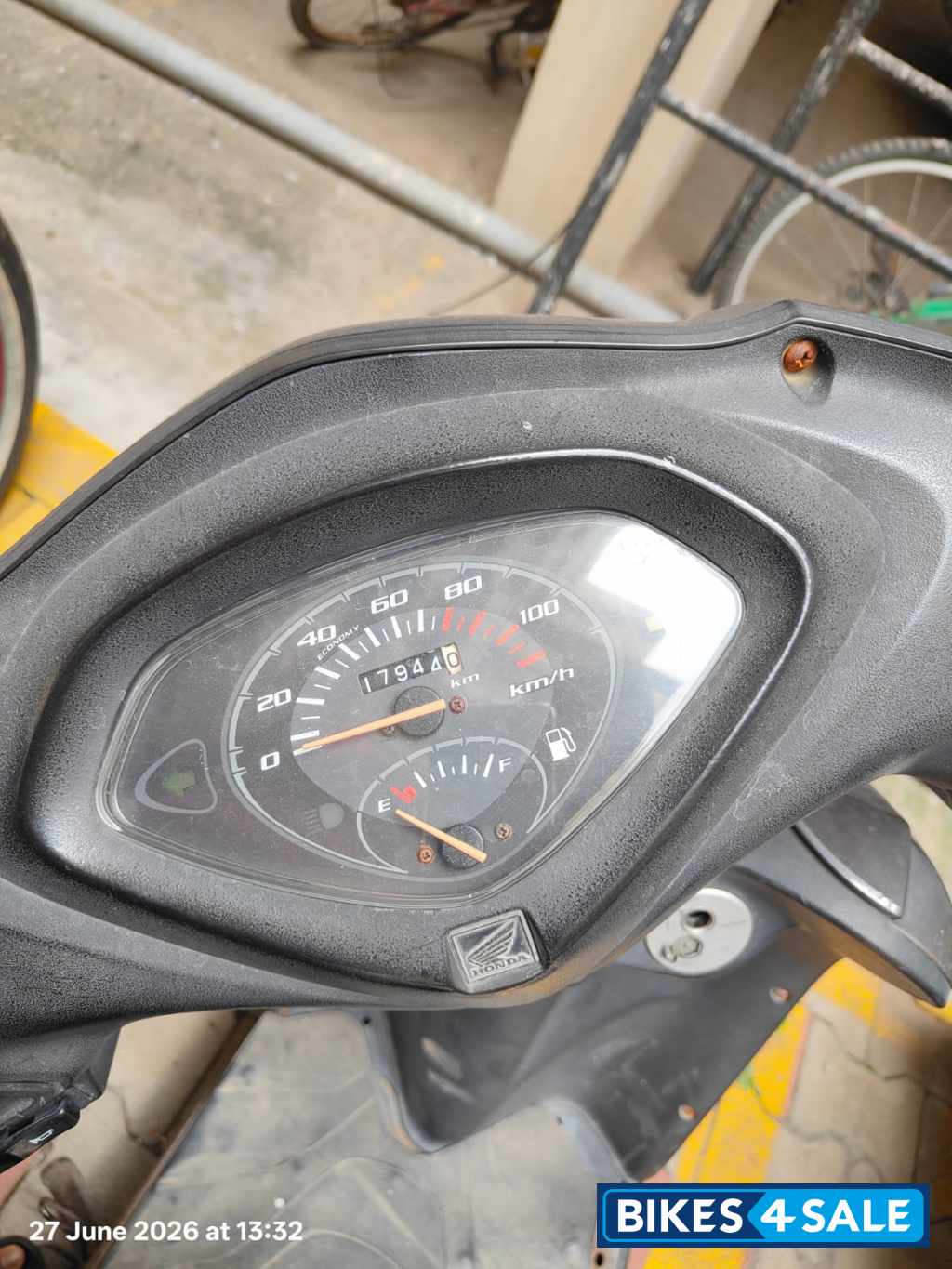 Grey Honda Activa
