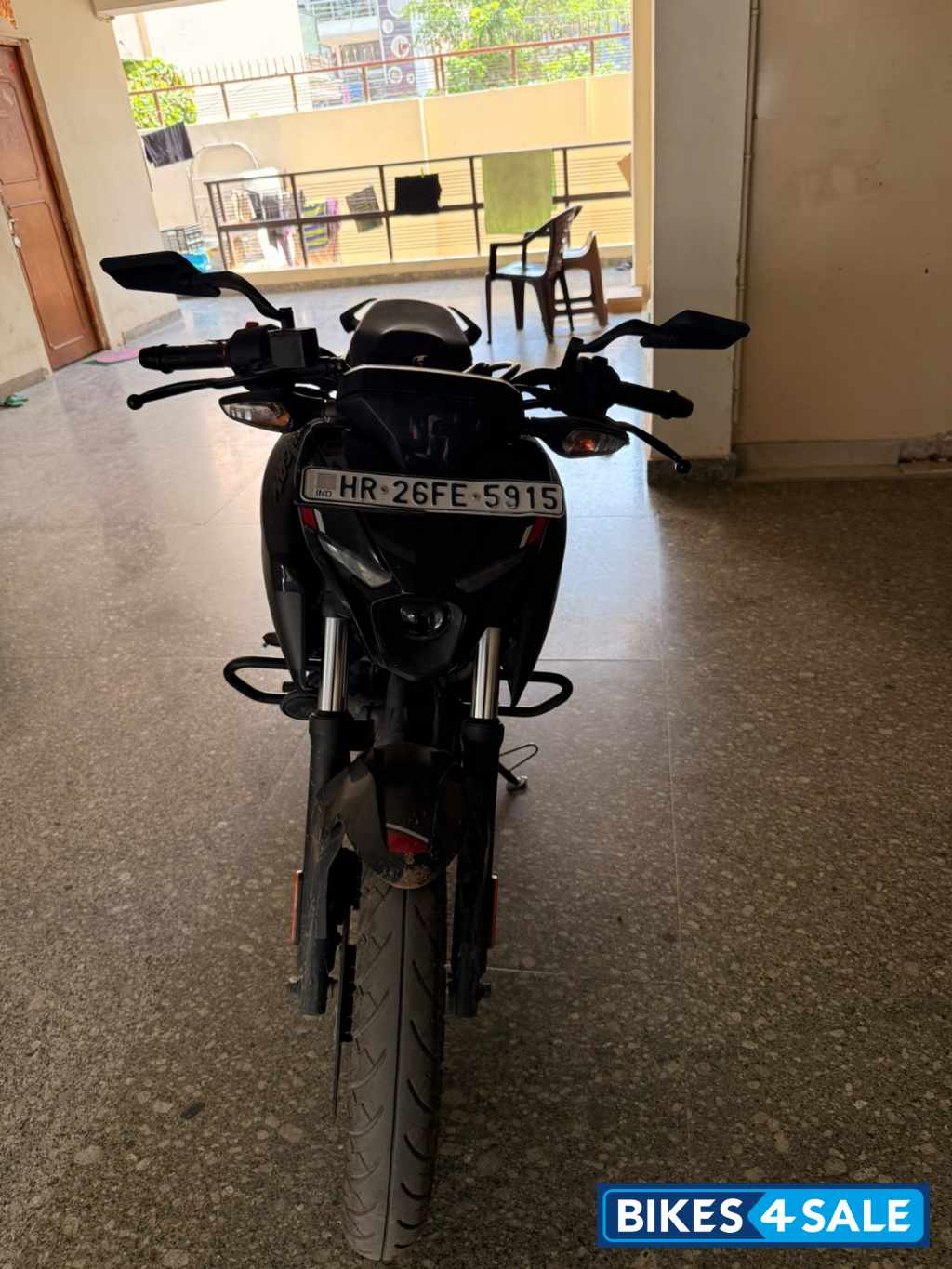 Black Bajaj Pulsar N160 Dual Channel ABS