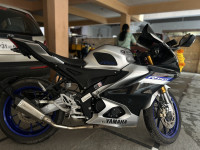 Silver And Black Yamaha R15M