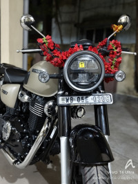 Dune Brown Honda CB350 DLX