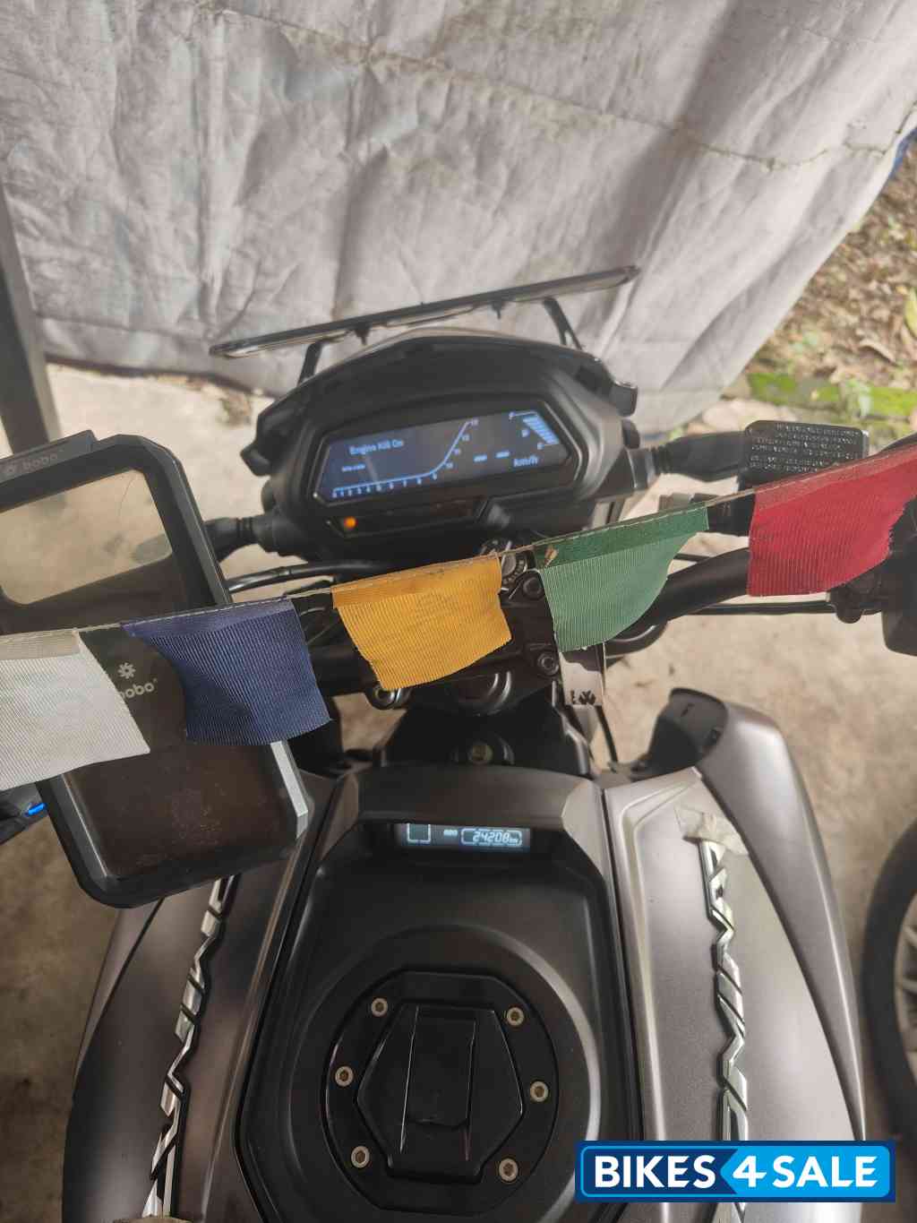 Zed Black Bajaj Dominar 400 ABS BS6