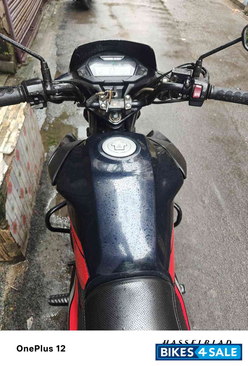Blue Honda SP 125 BSVI Blue Honda SP 125 BSVI