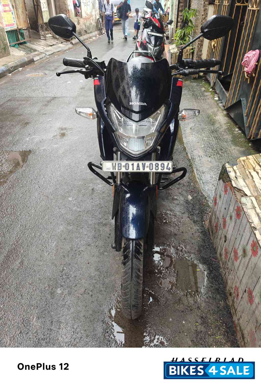 Blue Honda SP 125 BSVI Blue Honda SP 125 BSVI