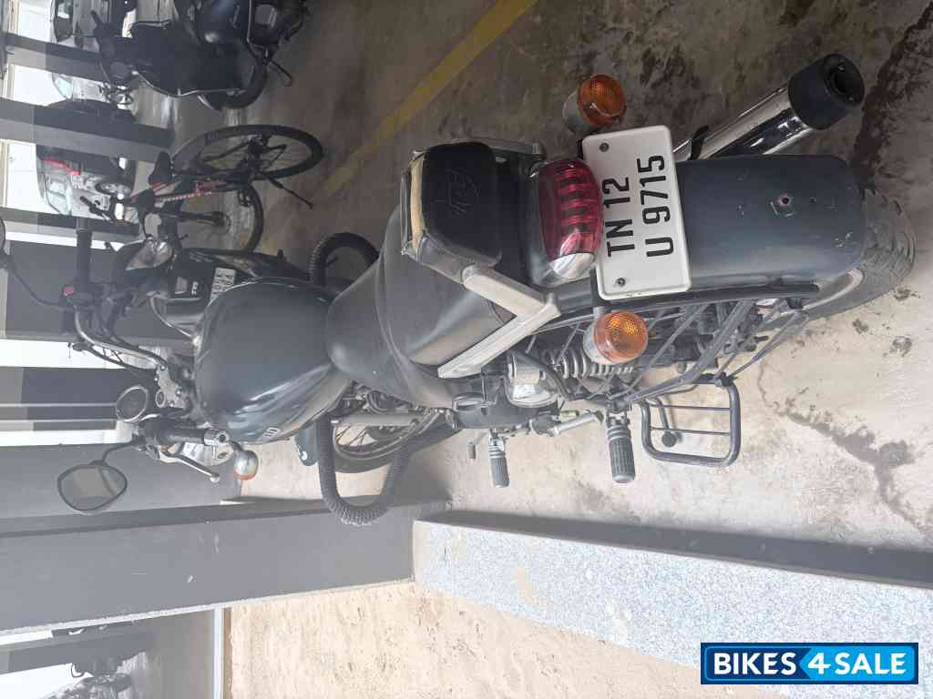 Asphalt Blue Royal Enfield Thunderbird 350