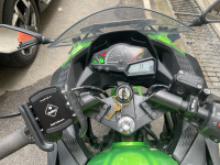 Green Kawasaki Ninja 300 BS6