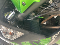 Green Kawasaki Ninja 300 BS6