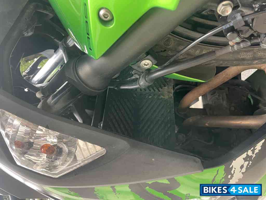 Green Kawasaki Ninja 300 BS6