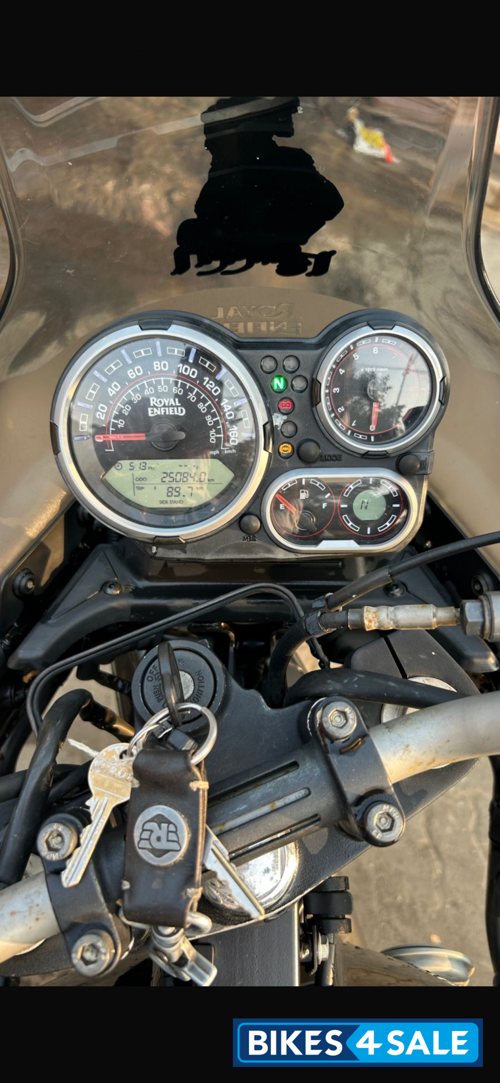 Black Royal Enfield Himalayan BS VI