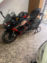 Black And Red TVS Apache RR 310 Anniversary Edition