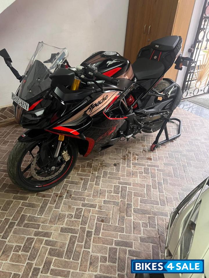 Black And Red TVS Apache RR 310 Anniversary Edition Black And Red TVS Apache RR 310 Anniversary Edition