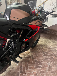 Black And Red TVS Apache RR 310 Anniversary Edition