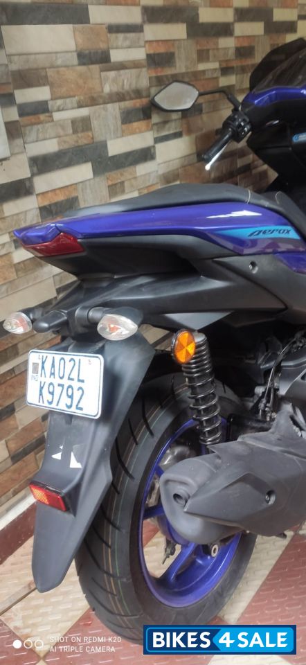 Blue Yamaha Aerox 155 Version S