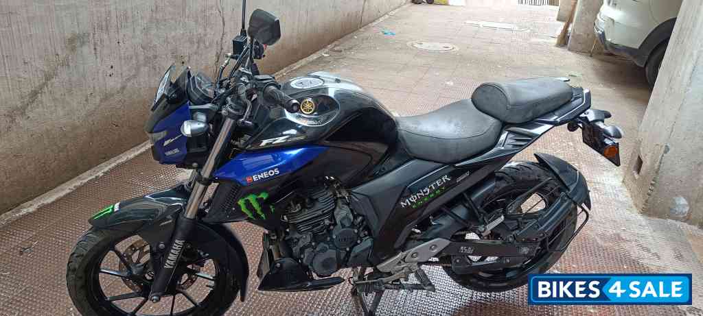 Black Yamaha FZ25 Monster Energy MotoGP Edition