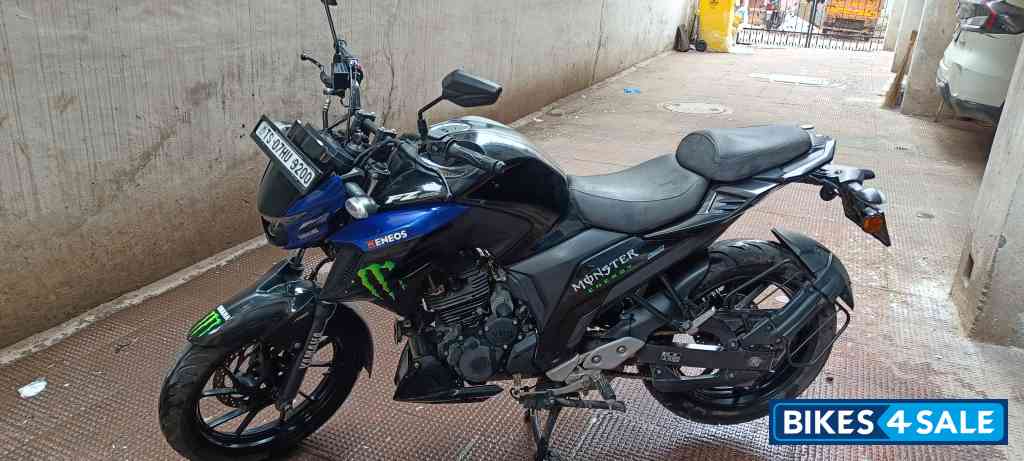 Black Yamaha FZ25 Monster Energy MotoGP Edition