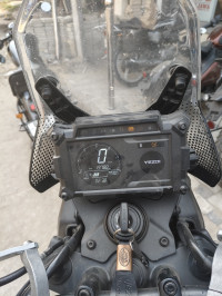 Black Yezdi Adventure Twin Headlight