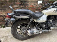 White Black Bajaj Avenger Street 220