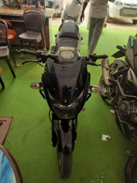 Black Blue Bajaj Pulsar 150 BS6