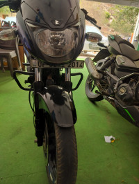 Black Blue Bajaj Pulsar 150 BS6