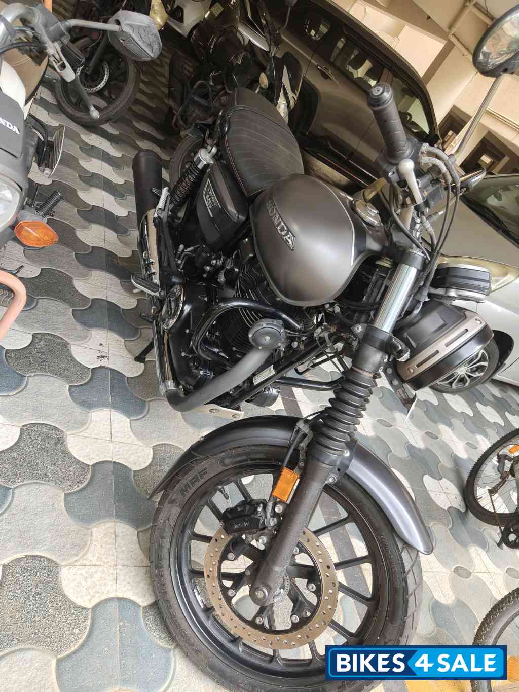 Metallic Grey Honda CB350RS