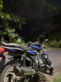 Blue Black Bajaj Discover 125