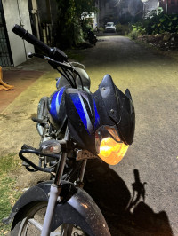 Blue Black Bajaj Discover 125