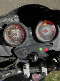 Blue Black Bajaj Discover 125
