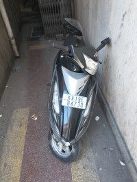 Black And Grey TVS Scooty Streak