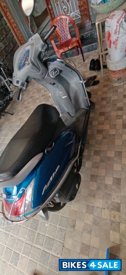 Trance Blue Metallic Honda Activa 5G
