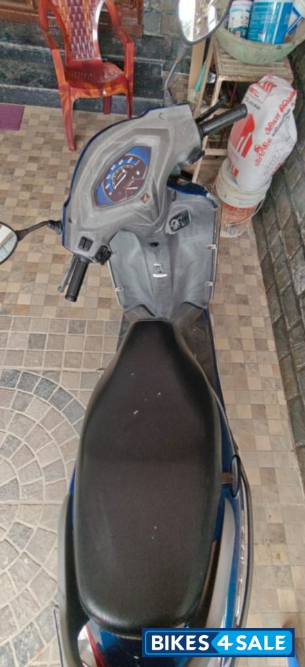 Trance Blue Metallic Honda Activa 5G