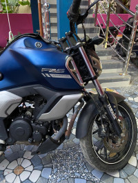 Dark Matt Blue Yamaha FZ-S FI V3 BS6