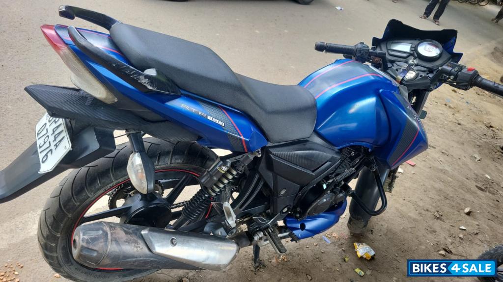 Matte Blue TVS Apache RTR 160