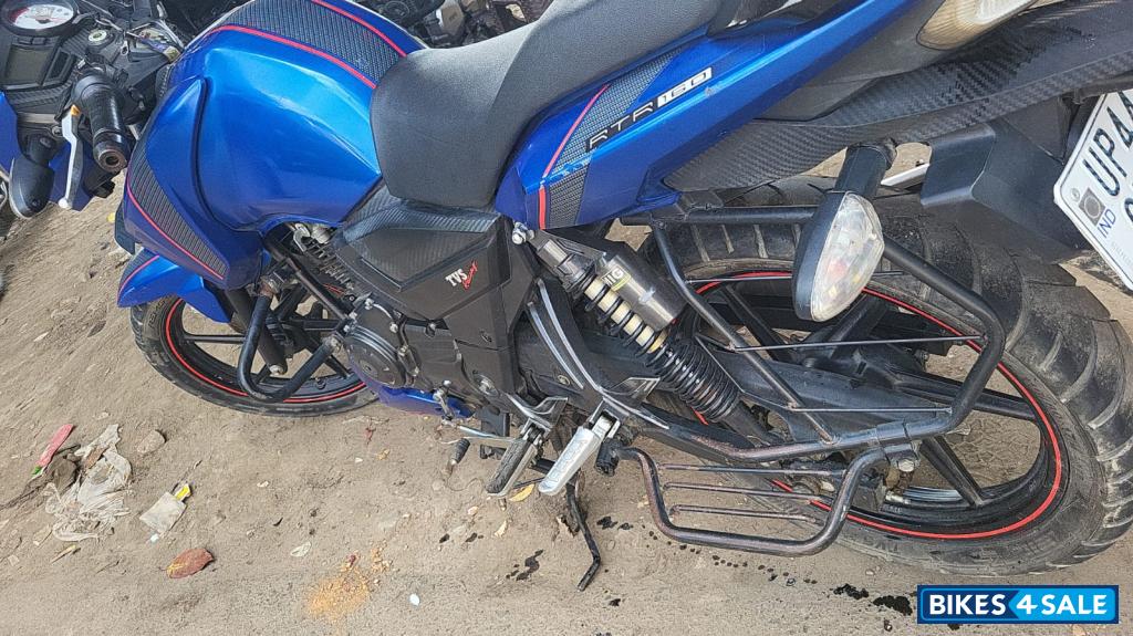 Matte Blue TVS Apache RTR 160