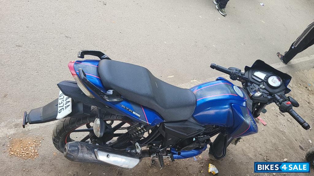 Matte Blue TVS Apache RTR 160