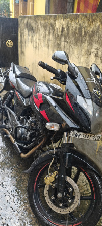Red Black Bajaj Pulsar 220F
