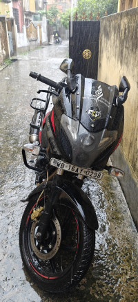 Red Black Bajaj Pulsar 220F