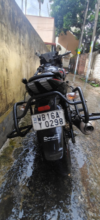 Red Black Bajaj Pulsar 220F
