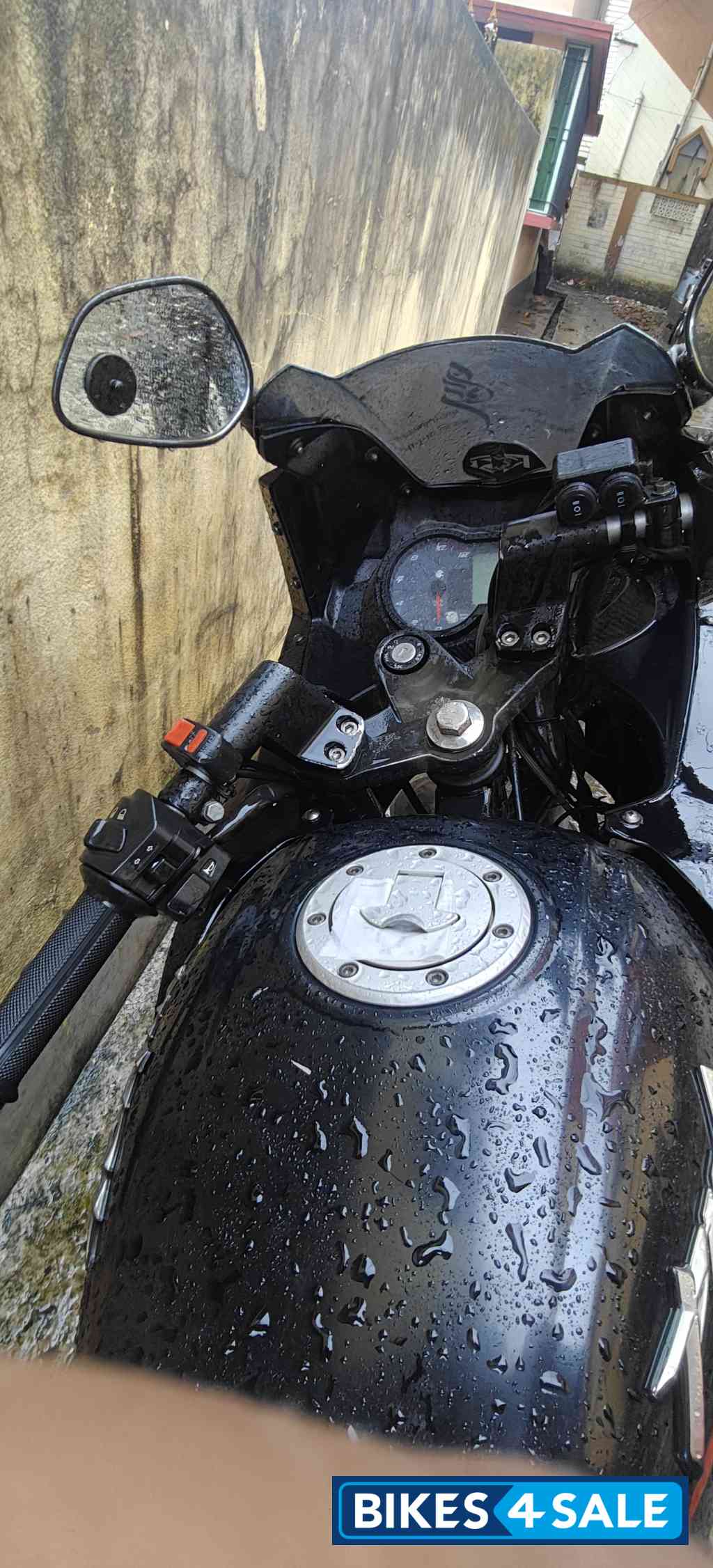Red Black Bajaj Pulsar 220F