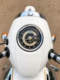 Whiite Ideal Jawa Yezdi Classic