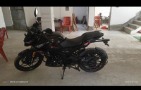 Black Bajaj Pulsar N160 Dual Channel ABS