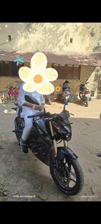 Black Bajaj Pulsar N160 Dual Channel ABS