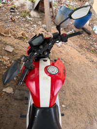 Racing Red TVS Apache RTR 160 4V