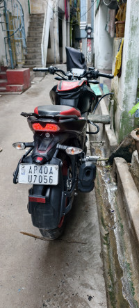 Matte Black And Red TVS Apache RTR 160 4V Special Edition