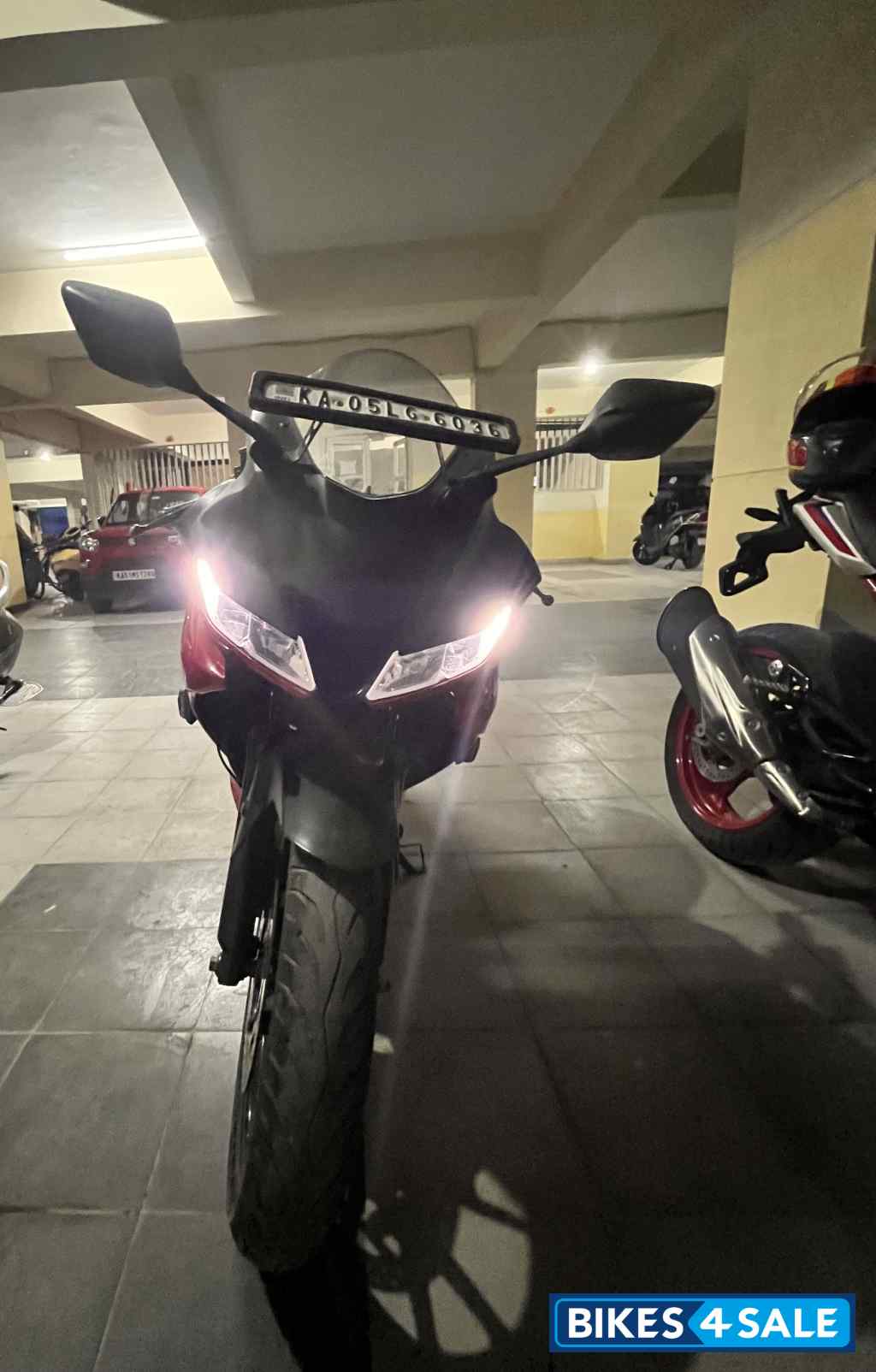 Red Yamaha YZF R15 V3 Red Yamaha YZF R15 V3