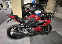 Red Yamaha YZF R15 V3