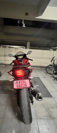 Red Yamaha YZF R15 V3